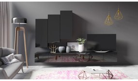 Mobilier living Calabria C20 (Negru) (fără iluminat). 1051675