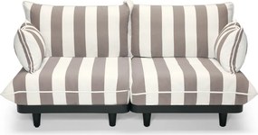 Canapea de grădină Paletti Lounge Sofa, culori multiple - Fatboy Culoare: cacao cu dungi
