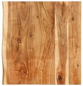 Blat lavoar de baie, 58x55x3,8 cm, lemn masiv de acacia 58 x 55 x 3.8 cm