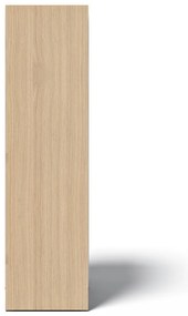 Bibliotecă albă/cu aspect de lemn de stejar 40x114 cm Ella - TemaHome