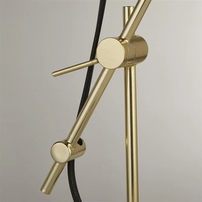 Veioza/Lampa de masa design decorativ Odyssey negru/auriu