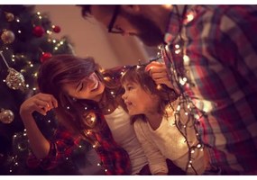 Immax NEO 07749L - LED șir exterior 200 LED, 8 funcții, 23m, IP44, Wi-Fi Tuya