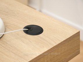 Masă PC Osto 120 (sonoma + alb). 1109831