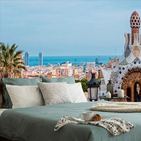 Fototapet  vedere la Parcul Güell în Barcelona