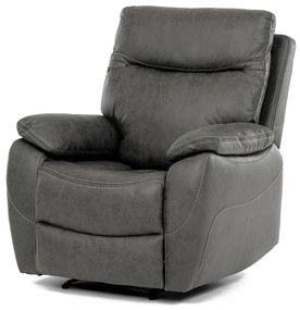 Fotoliu reclinabil 4092 GREY3, vintage, gri