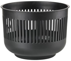 Coș de rufe negru din plastic 35 l Ume – Zone