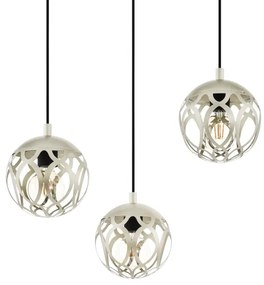 Eglo 99073 - Lustră pe cablu MIRTAZZA 3xE27/60W/230V