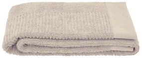 Prosop bej din bumbac din frotir 50x70 cm Classic – Zone