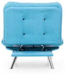 Canapea cu 1 Loc Misa Solo, Turquoise