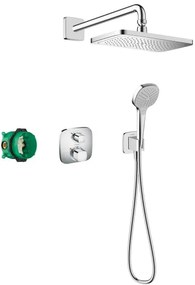 Hansgrohe Croma E set de duș ascuns cu termostat da crom 27953000