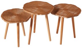 Set măsuțe cafea Totalky (nuc). 1127623