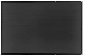 Outsunny Voal de umbră rectangular 3 x 2 m voal de umbră cu protecție UV pentru terasă balcon exterior balcon, negru | Aosom Romania