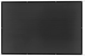 Outsunny Voal de umbră rectangular 3 x 2 m voal de umbră cu protecție UV pentru terasă balcon exterior balcon, negru | Aosom Romania