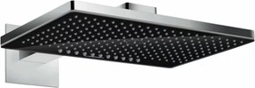 Palarie cu brat de dus Hansgrohe Rainmaker Select 460 negru - crom 2 functii