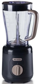 Blender Ariete BREAKFAST 0576/03, 500W, 1.5 L, 2 viteze + pulse, 4 lame otel, Negru