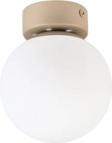 Plafonieră ELIAS 1xE14/5W/230V Ø 13 cm bej/alb