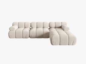 Coltar modular 4 locuri Bellis material 3D L282cm