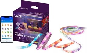 WiZ - Bandă LED RGBIC dimabilă 4m LED/10,2W/5V 2700-6500K Wi-Fi