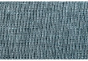Draperie albastru prăfuit din in 140x250 cm Blue Fog – Linen Tales