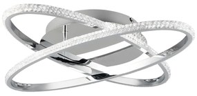 Plafonieră argintie LED Lane – Trio