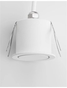 Spot LED incastrabil ideal pentru iluminat scara sau hol Natal alb NVL-6800202