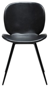Scaun din piele artificială DAN-FORM Denmark Cloud, negru