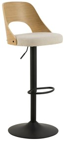 Scaune de bar cu înălțime ajustabilă 2 buc. (înălțime șezut 84 cm) Lucy – Actona