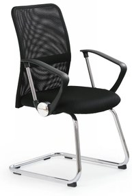 Scaun de birou Vire Skid negru H97 cm