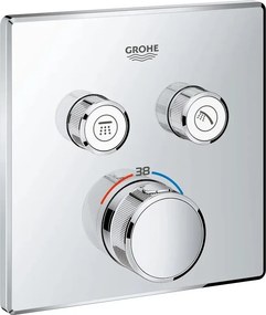 Baterie dus Grohe Grohtherm SmartControl termostatica patrata