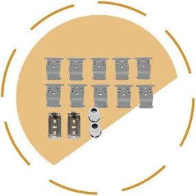 Corp de iluminat fluorescent industrial LIMEA T8 2xG13/10W/230V IP65 1500mm