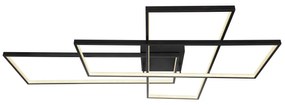 Plafoniera LED dimabila cu telecomanda design modern Gabriel 67227-100B GL