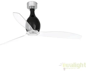 Ventilator cu telecomanda ETERFAN MINI negru lucios 32026