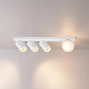 Brilagi - Lampă spot SELE BALL 3xGU10/30W/230V + 1xG9/10W alb