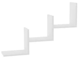 Etajeră de perete MIST 60x90 cm albă