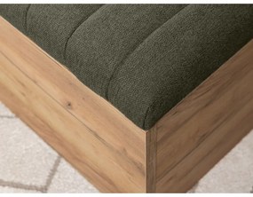 Bancă verde/în culoare naturală Oceane – Bobochic Paris