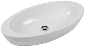 Lavoar pe blat Hatria, Nido, 75 cm, oval, alb