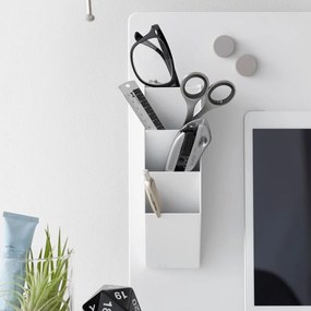 Organizator alb pentru papetărie din metal Tower – YAMAZAKI