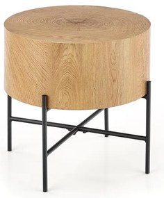 Masuta de cafea in decor de Stejar, PARANA S 45x45 cm