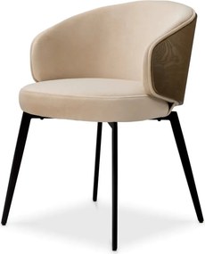 Scaun design elegant LUX Camerota, Sabino beige
