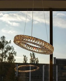 Lustra suspendata LED Florens 60 auriu