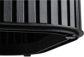 Coș de rufe negru 3x30 l din bambus Tota Trio Luxe – Joseph Joseph