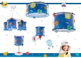 Dalber 41341N - Lampă LED pentru copii PLANETS 1xG4/4W/230V, albastră