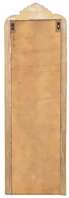 Etajera aurie, din lemn, aspect vintage, Florentine