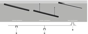 Sina magnetica aplicata sau suspendata PLANET 02, 100cm