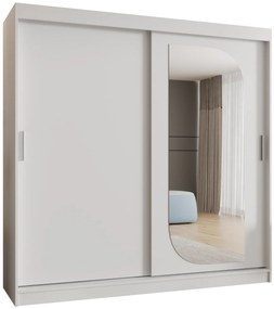 Dulap de haine 200 cm Lulu (alb). 1125982