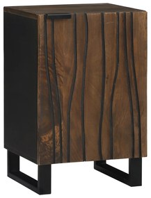 vidaXL Cabinet de baie 38x33.5x58 cm din lemn de mango masiv