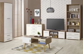 Raft Vida REG-3 (stejar sonoma + alb). 796272