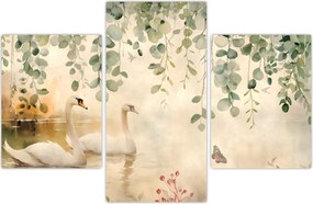 Tablou - Lac, acvariu (90x60 cm)