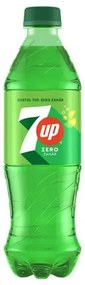 7UP cu Lămâie și Lime Zero Zahăr 0.5L - Băutură Răcoritoare Carbogazoasă fără Calorii