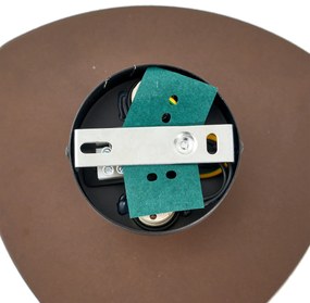 Lampă de perete de design bronz organic 20 cm 2 lumini - Pulley